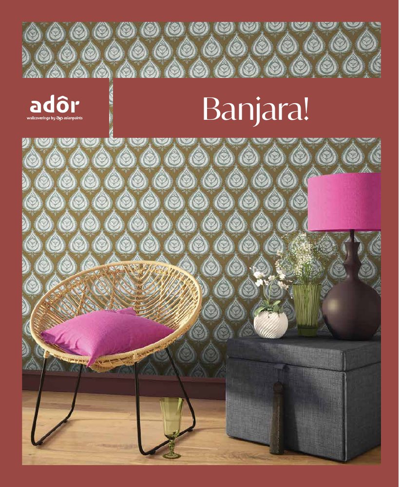 Banjara! wallpaper catalogue cover